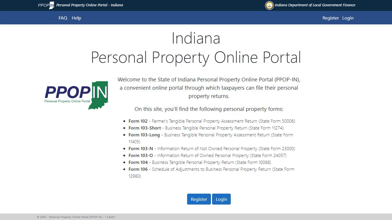 Home page - PPOP-IN - Indiana